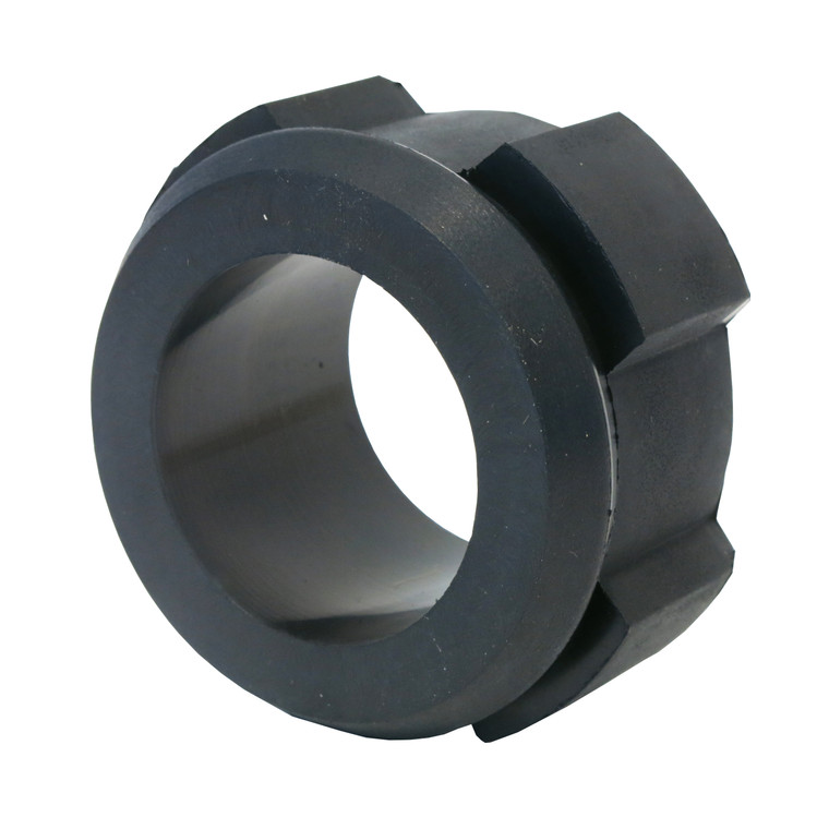 3" OD Full Exhaust Block Adapter, Rubber